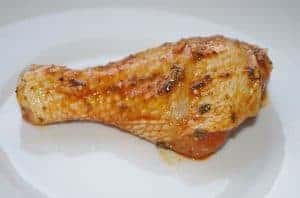 pieczona nóżka kurczaka
