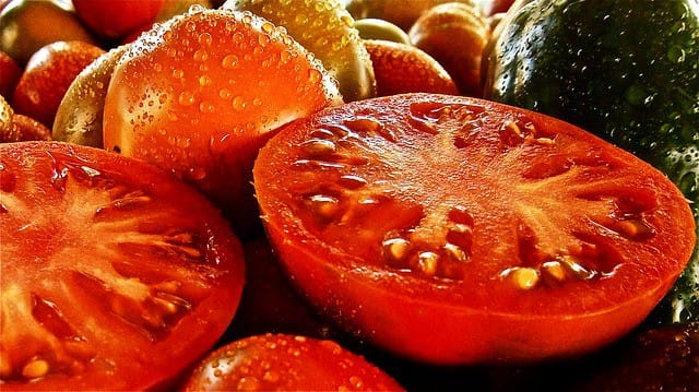 soczyste pomidory