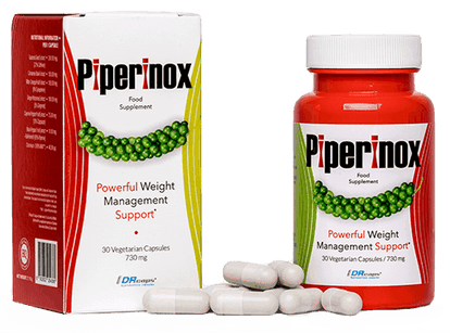 Piperinox opakowanie i tabletki