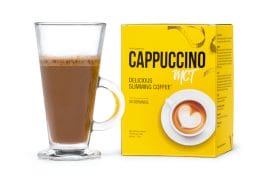 Odchudzający napój kawowy Cappuccino MCT