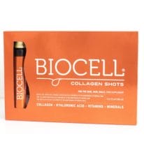 Biocell collagen shots, fiolki na cere