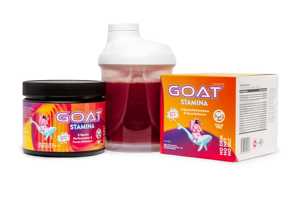 GOAT Stamina nootropik dla gamerów
